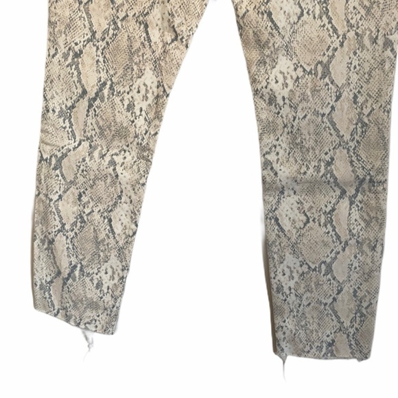 NWT GRLFRND The Karolina High Waisted Snakeskin 28 - Picture 9 of 9
